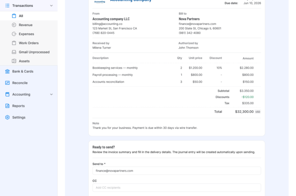 GSI - Transaction Invoice