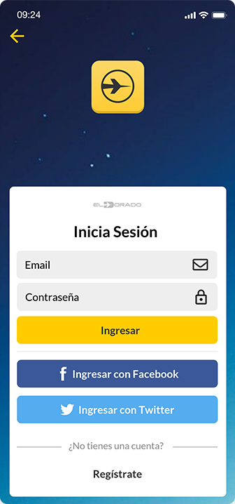El Dorado App - Login