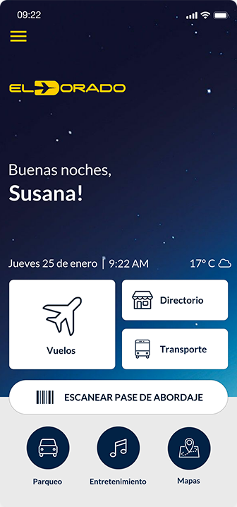 El Dorado App - Home