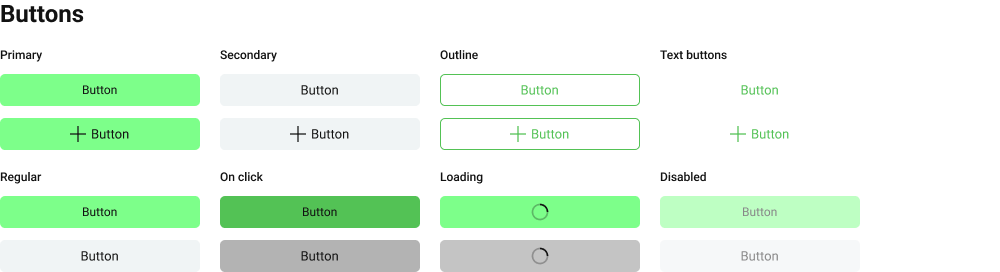 Outbuild - Design System - Buttons